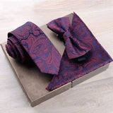 lasanderss.store Model-31 Ensemble de cravate Jacquard pour hommes