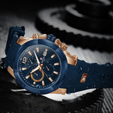 lasanderss.store Montre chronographe Sport lumineuse anti rayures