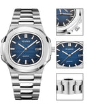 lasanderss.store Montre cuir Classique pour Homme