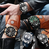 lasanderss.store montre homme bracelet en Silicone