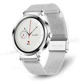 lasanderss.store montre intelligente Argent Montre connectée de luxe pour femmes