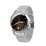 lasanderss.store montre intelligente Argent Montre intelligente Tactile, Smartwatch femme