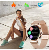 lasanderss.store montre intelligente Montre connectée de luxe pour femmes