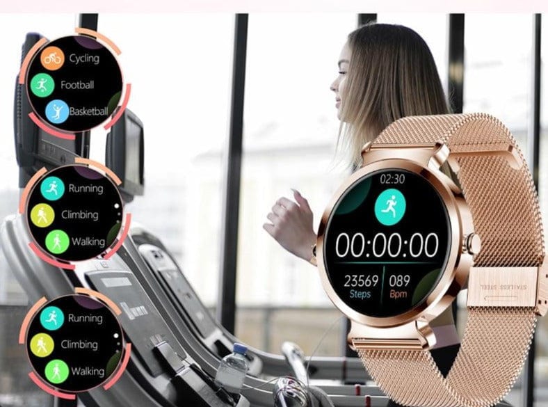 La Montre Connectée pour femme LinsonK : la meilleure montre connectée pour  Android et iOS