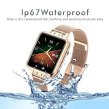 lasanderss.store montre intelligente Montre intelligente carre pour Android IOS