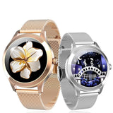lasanderss.store montre intelligente Montre intelligente Tactile, Smartwatch femme