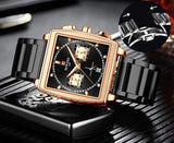 lasanderss.store Montre rectangulaire Quartz