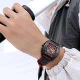 lasanderss.store Montre squelette mécanique