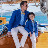 lasanderss.store Nœud papillon en bois père enfant