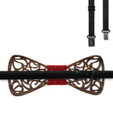 lasanderss.store Nœud papillon en bois Père et Fils