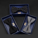 lasanderss.store Nœud Papillon Et Pochette En Laine Pour Homme