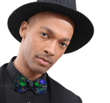 lasanderss.store Nœud papillon perle Nœud papillon perle de cristal