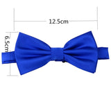 lasanderss.store nœuds papillon Double pli, boutons de manchette et pochette