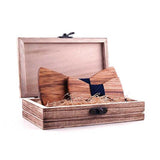 lasanderss.store nœuds papillon Père et fils en de bois