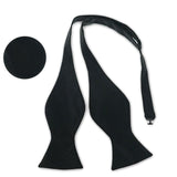 lasanderss.store Noir-A Cravate Nœud papillon ajustable pour hommes