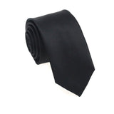 lasanderss.store Noir-B Cravate Jacquard 6Cm  pour hommes