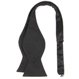 lasanderss.store Noir-C Cravate Nœud papillon ajustable pour hommes