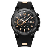 lasanderss.store Noir / China Montre chronographe Sport lumineuse anti rayures