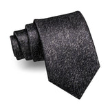 lasanderss.store Noir Cravate Classique Pour Hommes