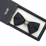 lasanderss.store Noir Nœud papillon Luxueux pour homme