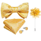 lasanderss.store Or Nœud papillon -pochette broche