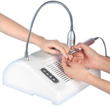 lasanderss.store Perceuse à ongles Perceuse à ongles 5 en 1- lampe UV LED-aspirateur à ongles -Lampe de bureau