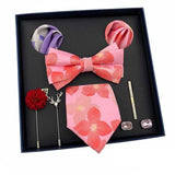 lasanderss.store Rose Coffret cravate de mariage
