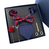 lasanderss.store Rouge Coffret de cravate luxe pour homme