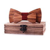 lasanderss.store Rouge nœuds papillon Père et fils en de bois