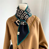 lasanderss.store Vert / 132x12cm Écharpe Cachemire pour Femmes