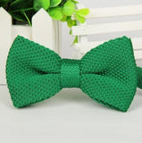 lasanderss.store Vert Nœud papillon tricoté