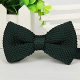 lasanderss.store Vert Nœud papillon tricoté homme