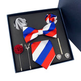 lasanderss.store Vêtements et accessoires Blanc Coffret de cravate luxe homme