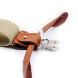 lasanderss.store Vêtements et accessoires Bretelles en alliage de cuir 6 clips pour hommes