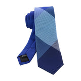 lasanderss.store Vêtements et accessoires cravate à carreaux en soie 6cm pour hommes