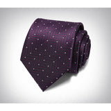 lasanderss.store Violet Cravate homme 8CM