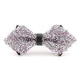 lasanderss.store Violet Nœud papillon scintillant