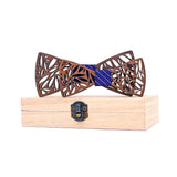 lasanderss.store Violet nœuds papillon en bois Papa et enfant