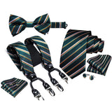 Cravate bretelles et nœud papillon pour homme