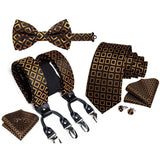 Cravate bretelles et nœud papillon pour homme