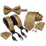 Cravate bretelles et nœud papillon pour homme