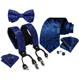 Cravate bretelles et nœud papillon pour homme