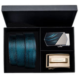 Ceinture à boucle automatique pour homme