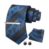 Cravate pochette pince pour belle ensemble pour homme