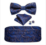 Large Ceinture de smoking en soie pour homme