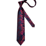 Ensemble Cravate Anneau Broche en Soie Pour Hommes