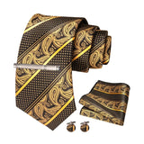 Cravate pochette pince pour belle ensemble pour homme