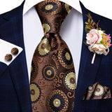 Cravate de mariage en soie pour hommes