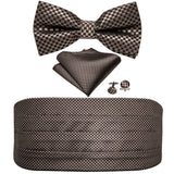 Large Ceinture de smoking en soie pour homme