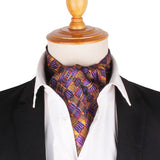Cravate Ascot en soie doux pour homme